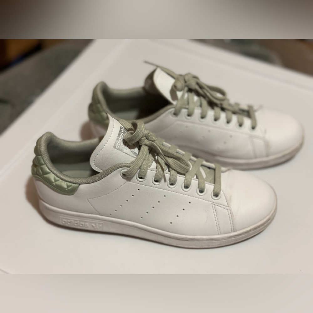 Women’s Adidas Stan Smith Primegreen quilted sneakers 7.5